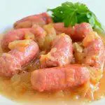 Wine sausages with Thermomix