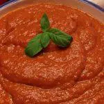 Homemade fried tomato