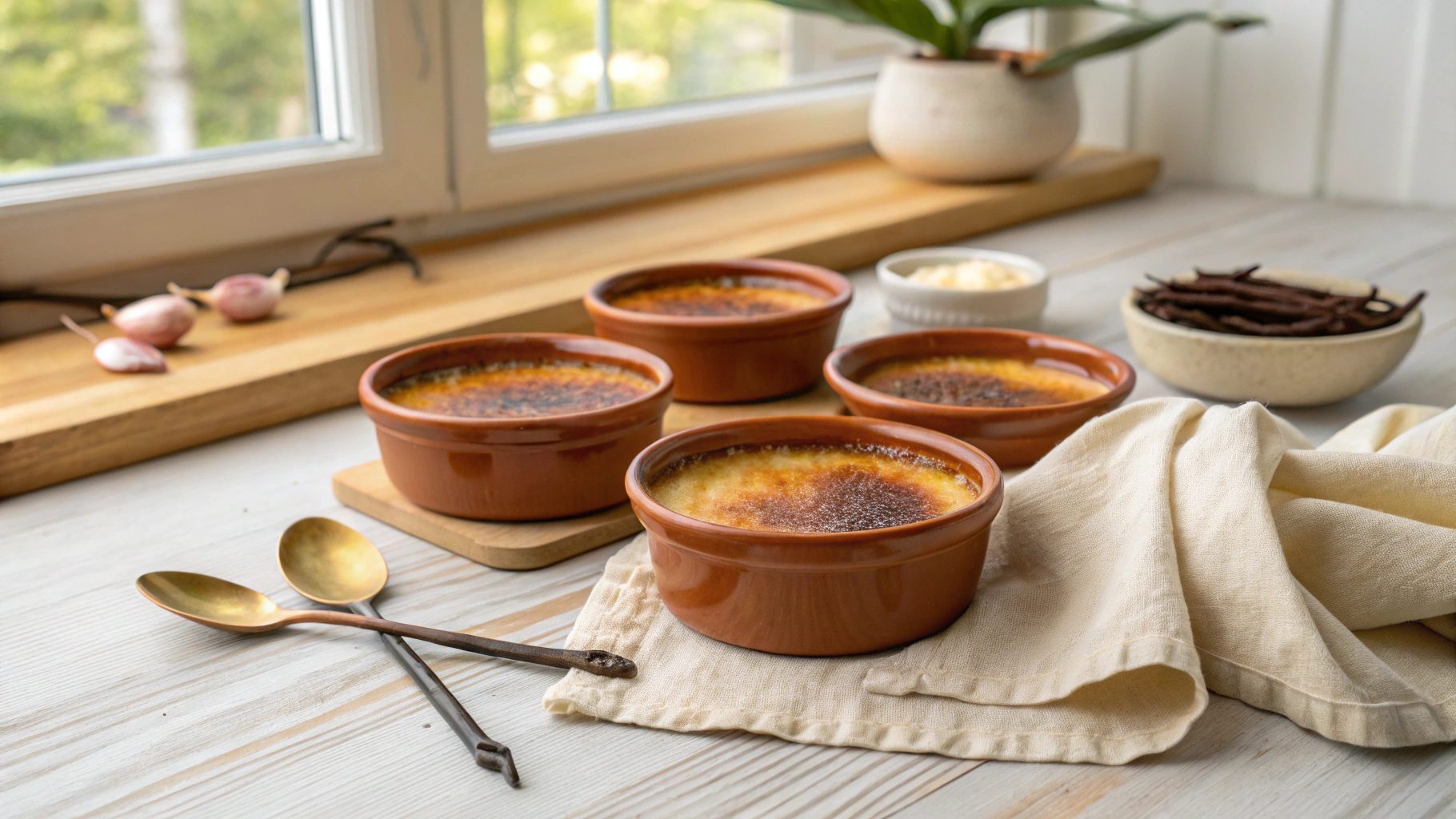 Crème Brûlée in air fryer - Airfryer