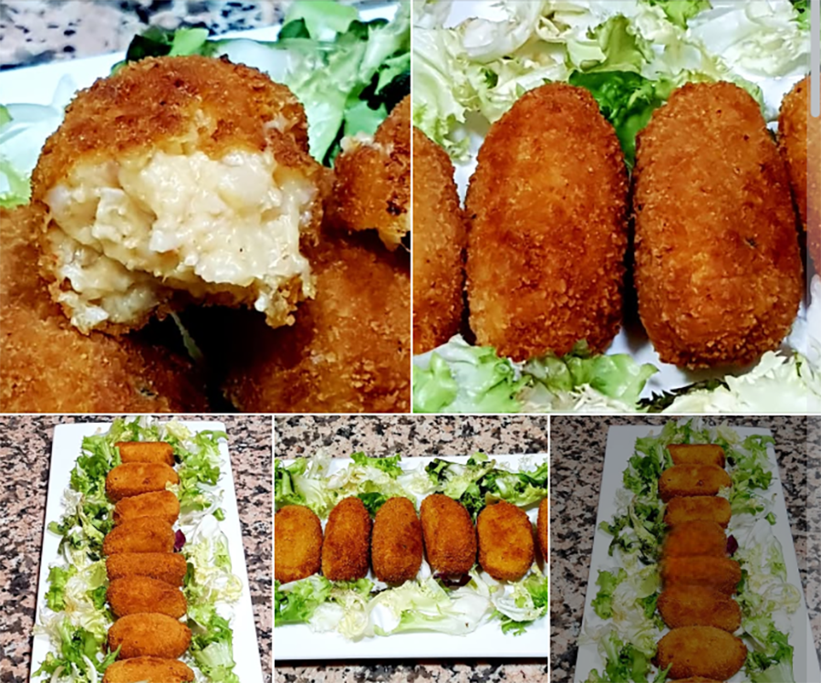 Barbecue croquettes with Thermomix
