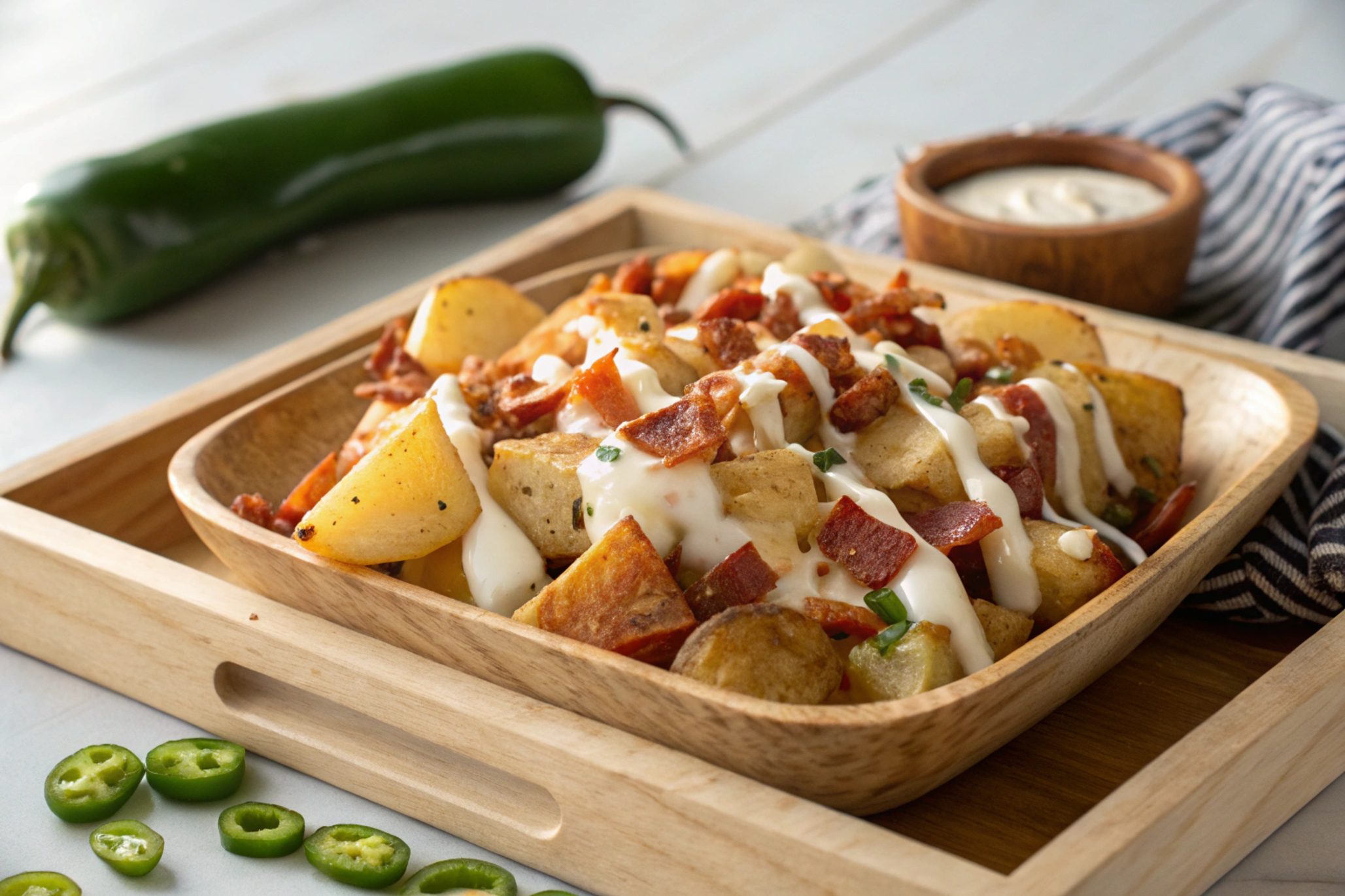 Foster's Hollywood Style Potatoes in Air Fryer - Airfryer