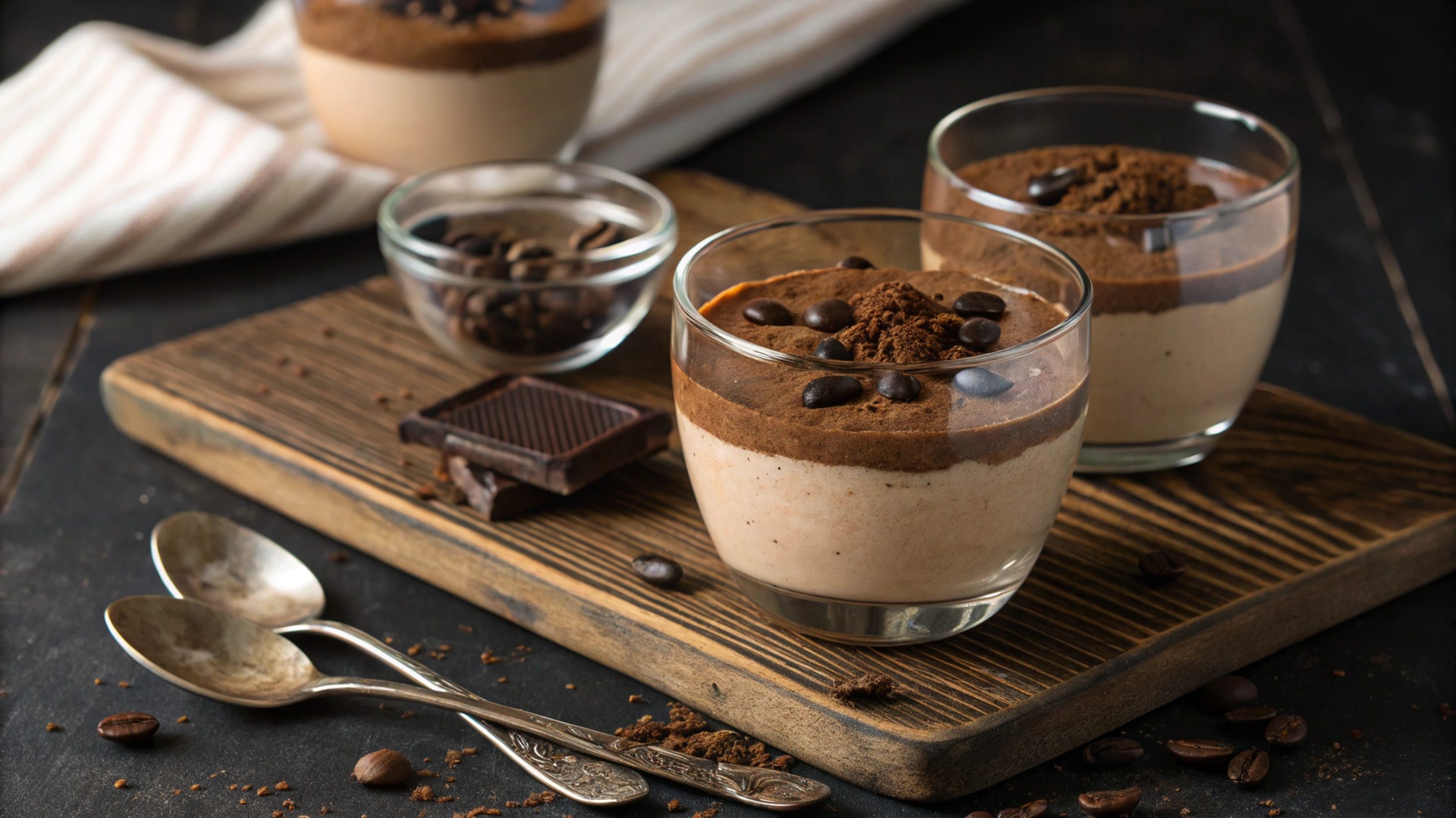 Panna Cotta de Capuchino with Thermomix