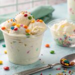 McFlurry style ice cream with smarties in Thermomix