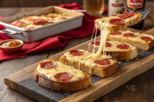 Pizza -style garlic bread with air fryer – Air Fryer