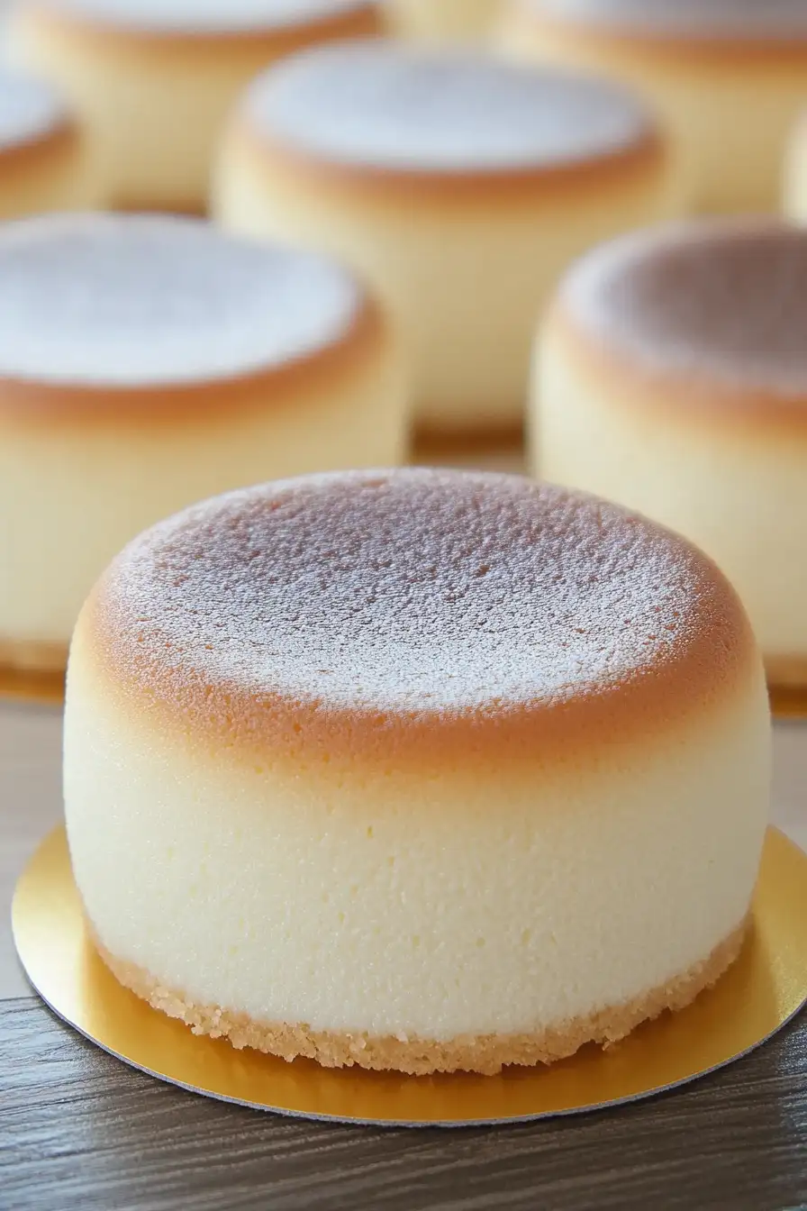 Japanese cheesecake in air fryer - Airfryer