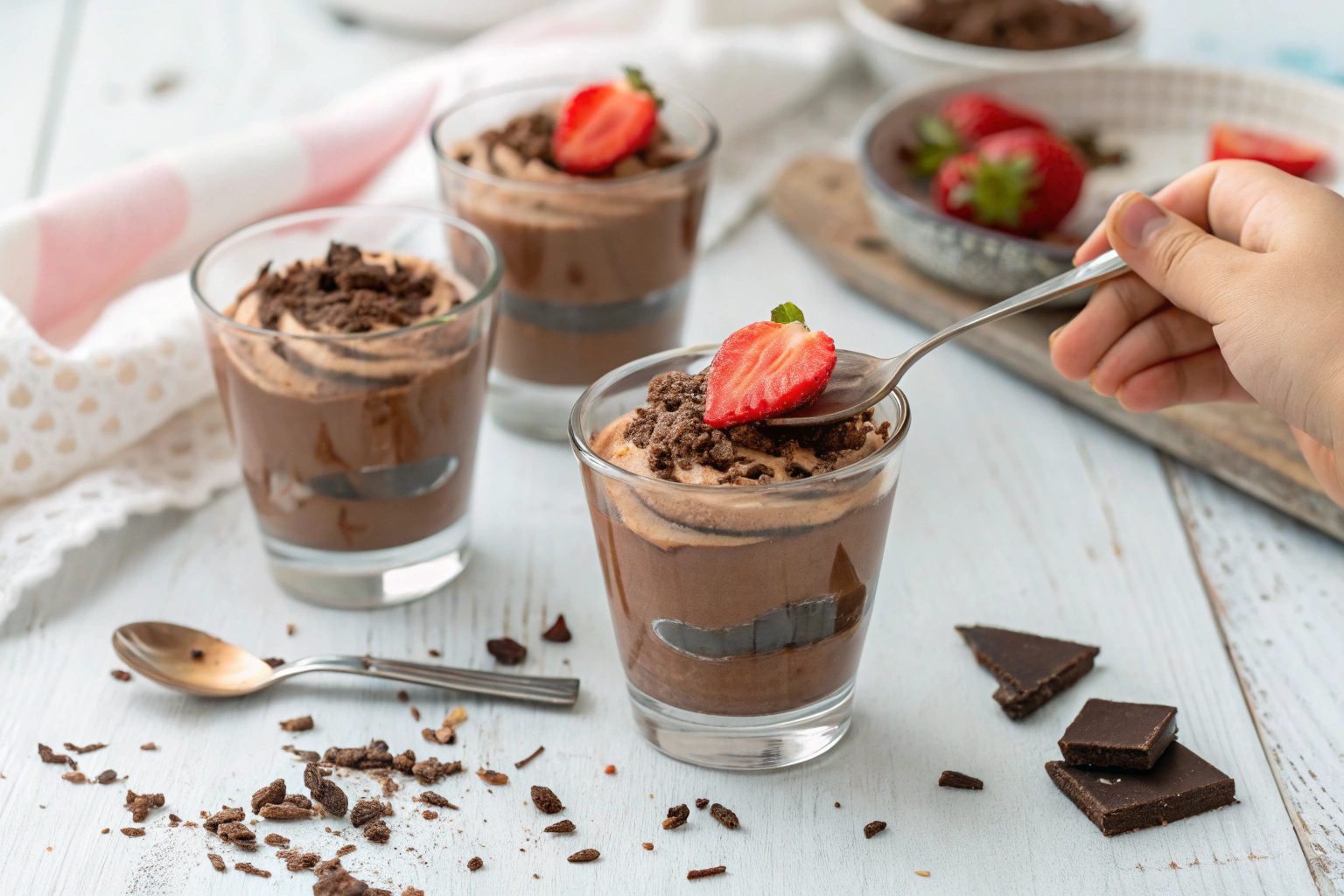 Petit suisse of Nesquik in Thermomix