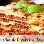 10 lasagna recipes with Thermomix