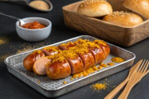 SALCHICHA WITH CURRY SAUCE WITH THE AIRFRY AIRFRYER