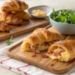 Croissants Lorraine in Air Fryer - Air Fryer
