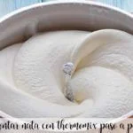 Mount cream with Thermomix step by step