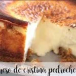 Cristina Pedroche cheese cake with Thermomix