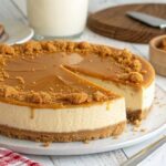 Air Fryer Lotus Cream Cheesecake