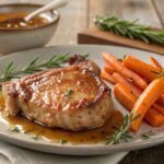 Caramelized Cutlets with Glazed Carrots in Air Fryer