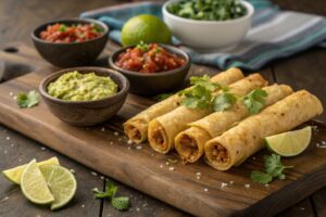Mexican Chicken Rolls in Air Fryer