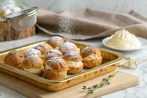 Profiteroles in Air Fryer