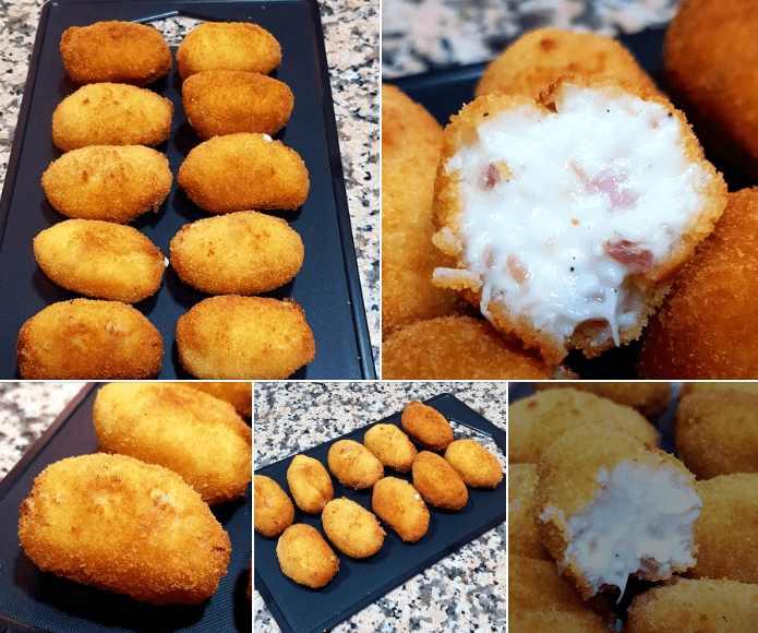 Ham croquettes with Thermomix
