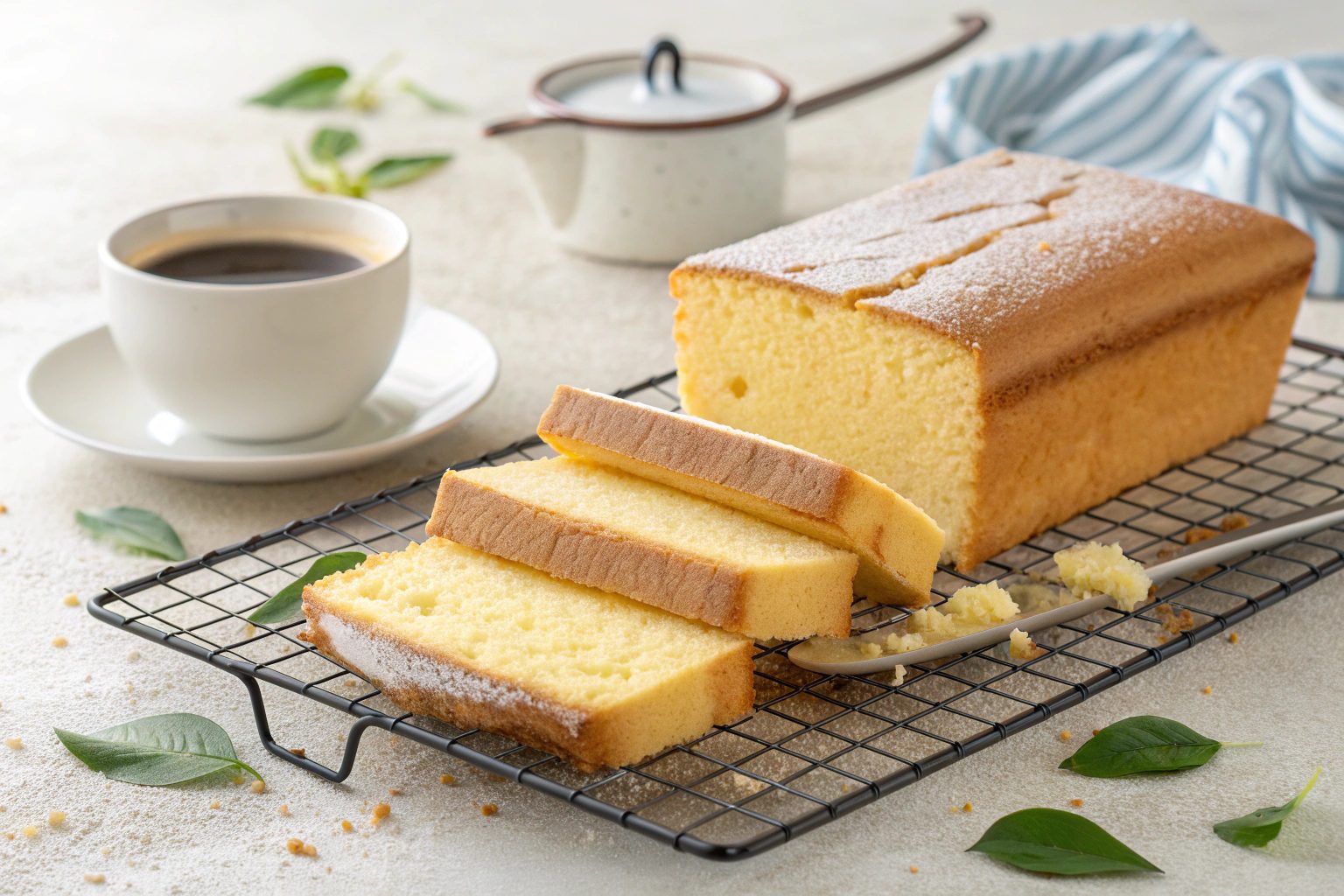 Fluffy Vanilla Cake in Air Fryer