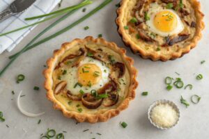French Onion Pie Made in Air Fryer