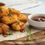 Air Fryer Crispy Feta Nuggets