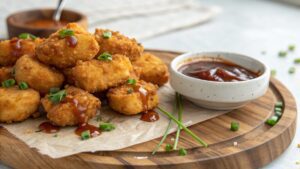 Air Fryer Crispy Feta Nuggets