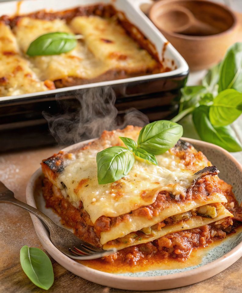 Air Fryer Zucchini Lasagna
