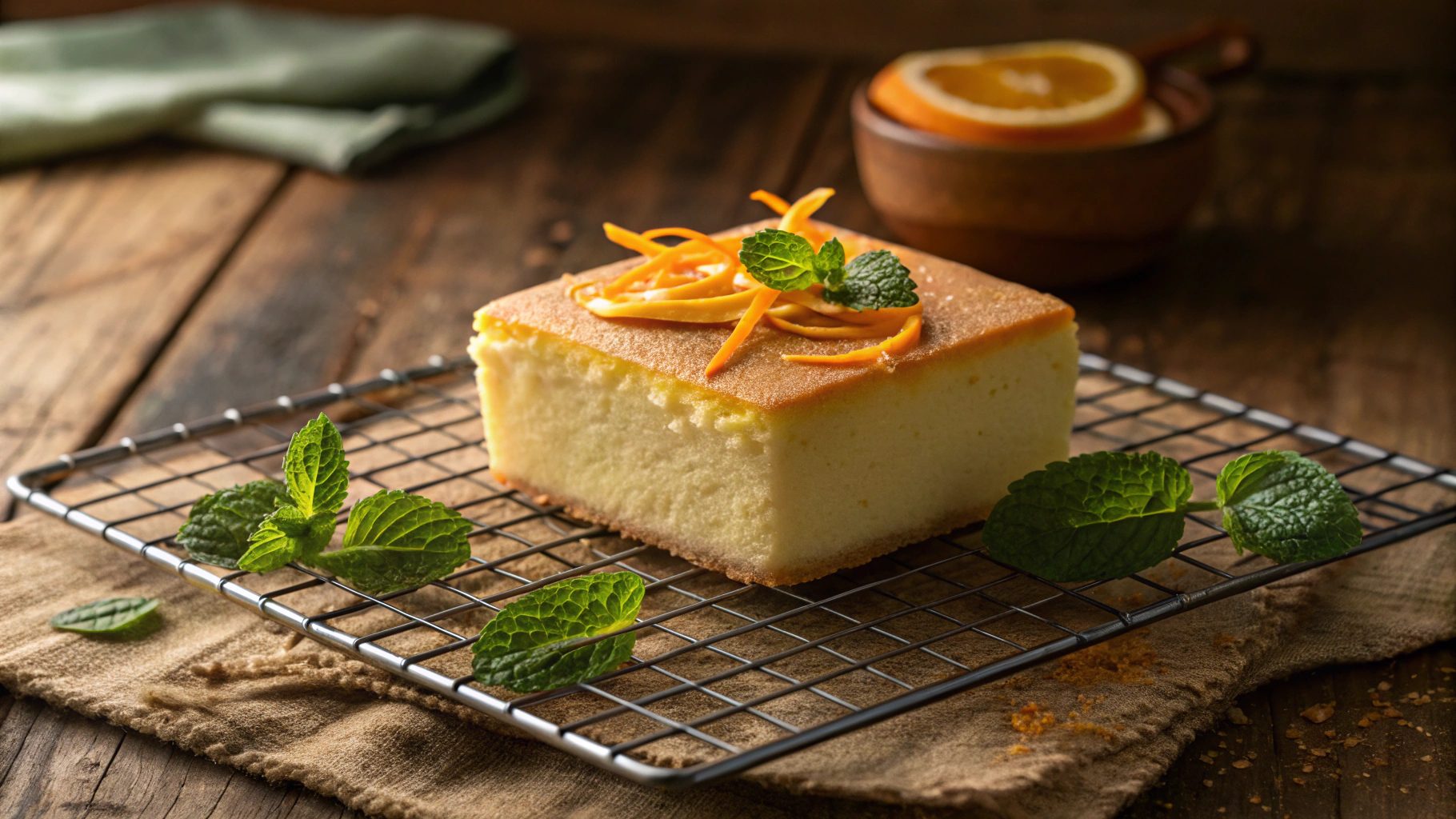Ricotta Cake in Air Fryer