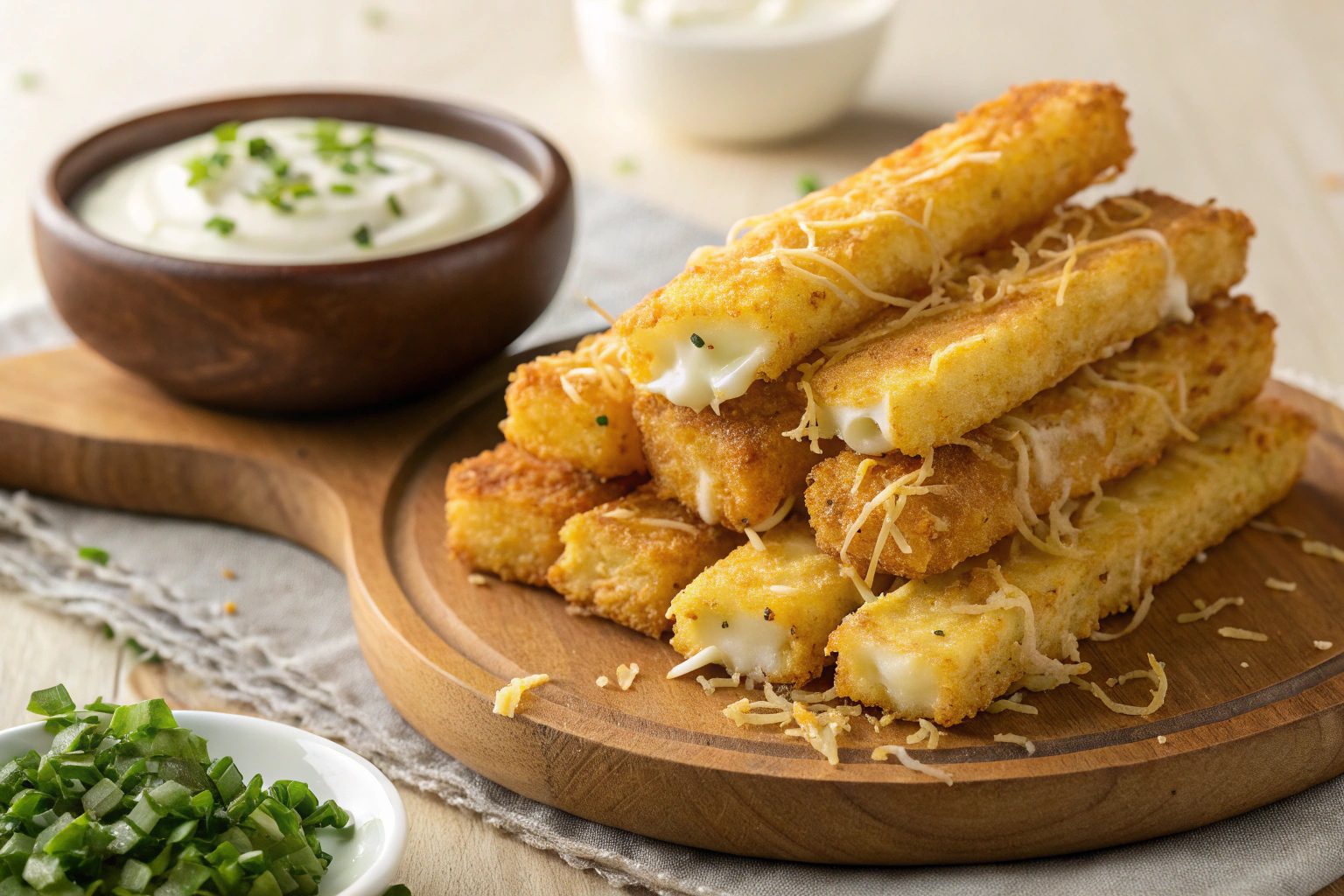 Crispy Potato and Onion Sticks in Air Fryer
