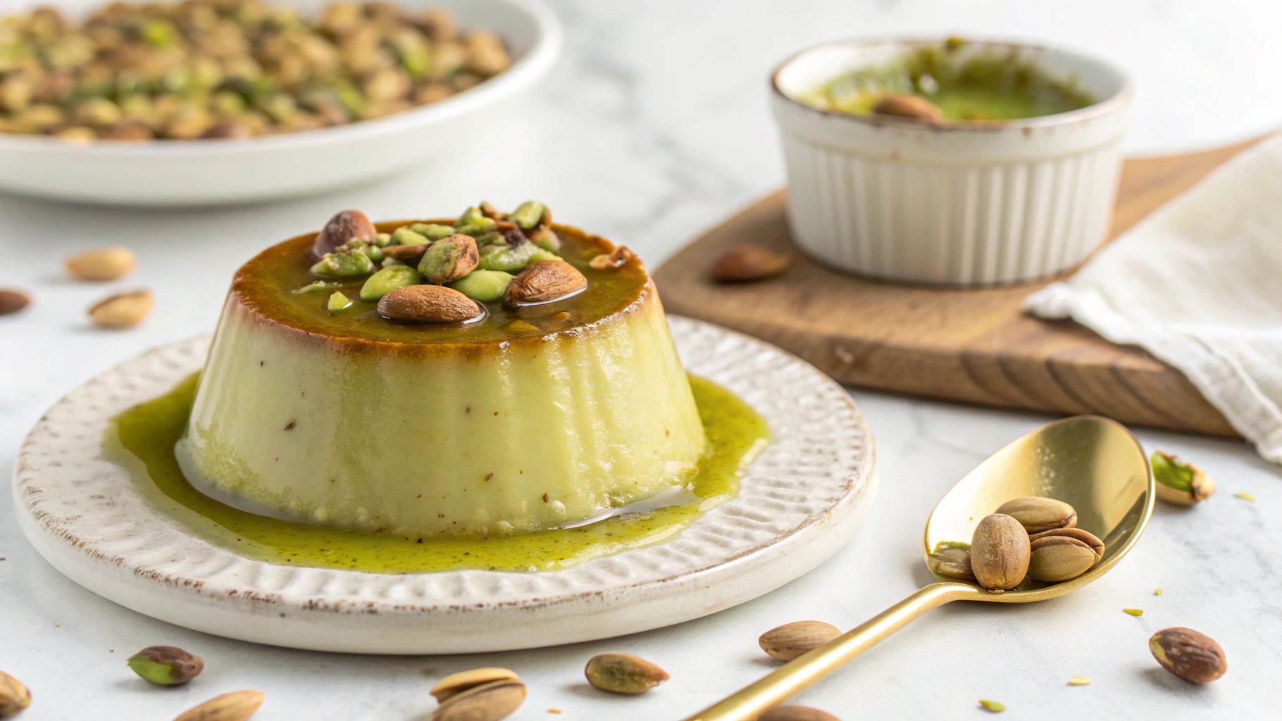 Pistachio Flan in Air Fryer – Airfryer