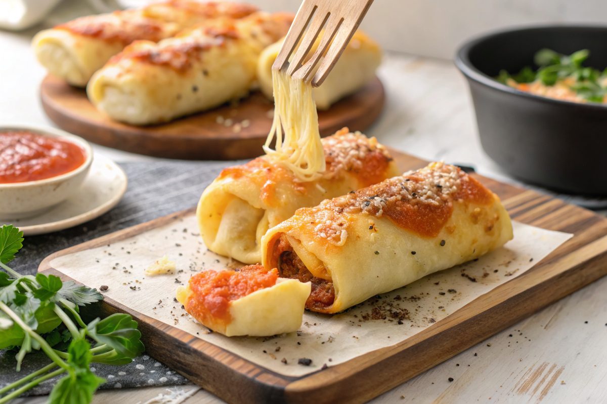 Crispy Air Fryer Pizza Rolls