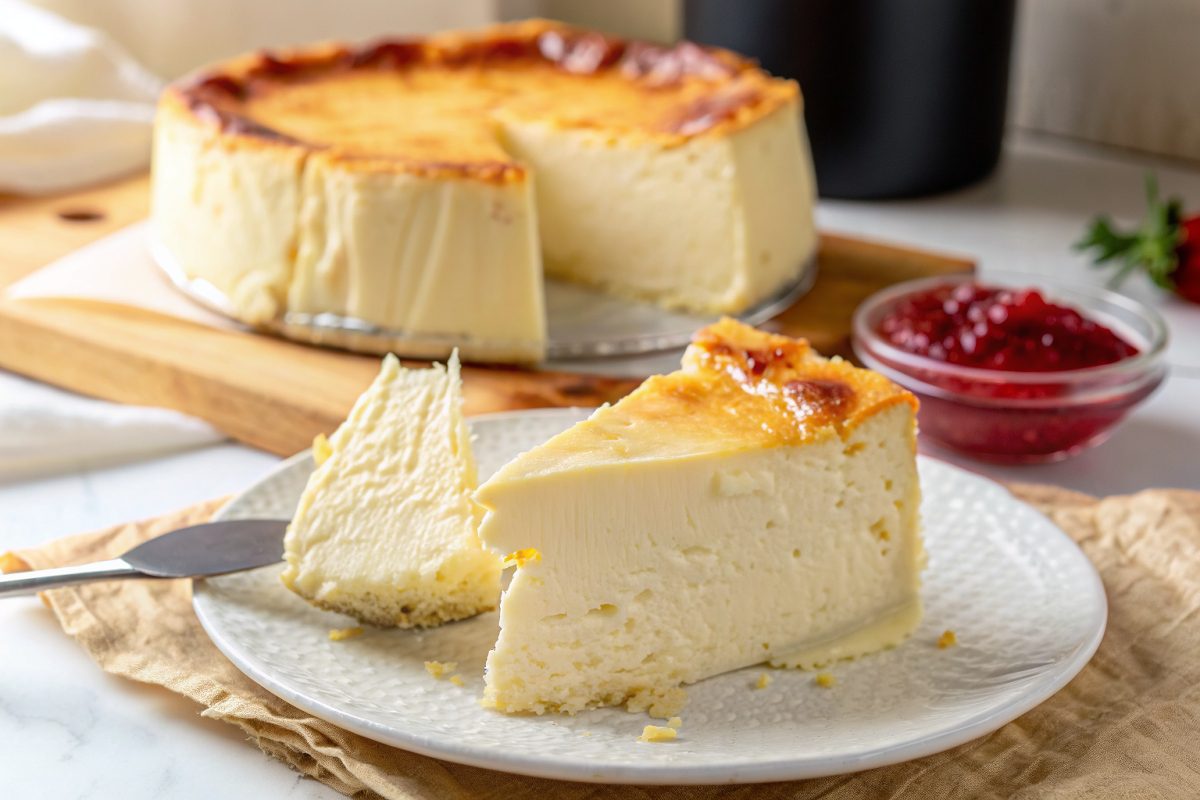 Easy Air Fryer Cheesecake