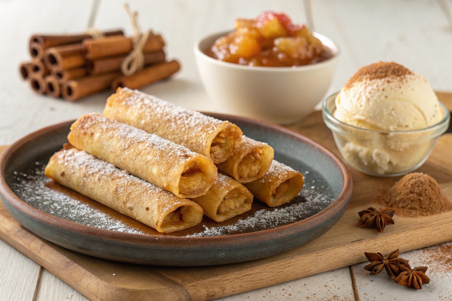 Air Fryer Apple Pie Taquitos