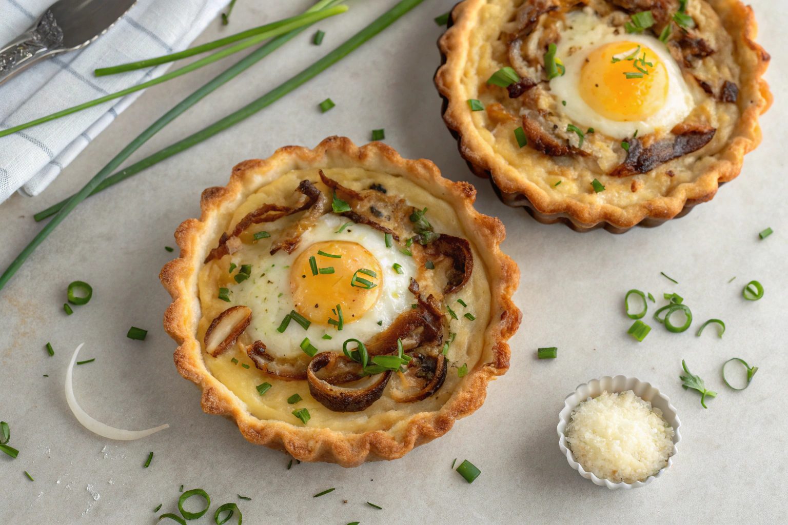 French Onion Pie Made in Air Fryer