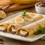 Classic Crepes with Nutella and Banana in the Air Fryer