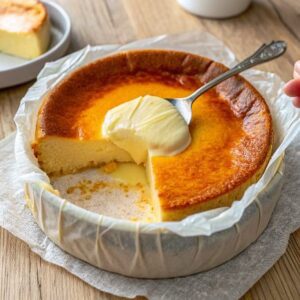 Cream cheese and sheep cake in air fryer