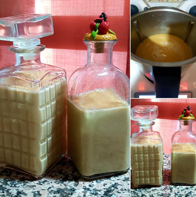 NOUGAT AND PEANUT LIQUOR IN THERMOMIX