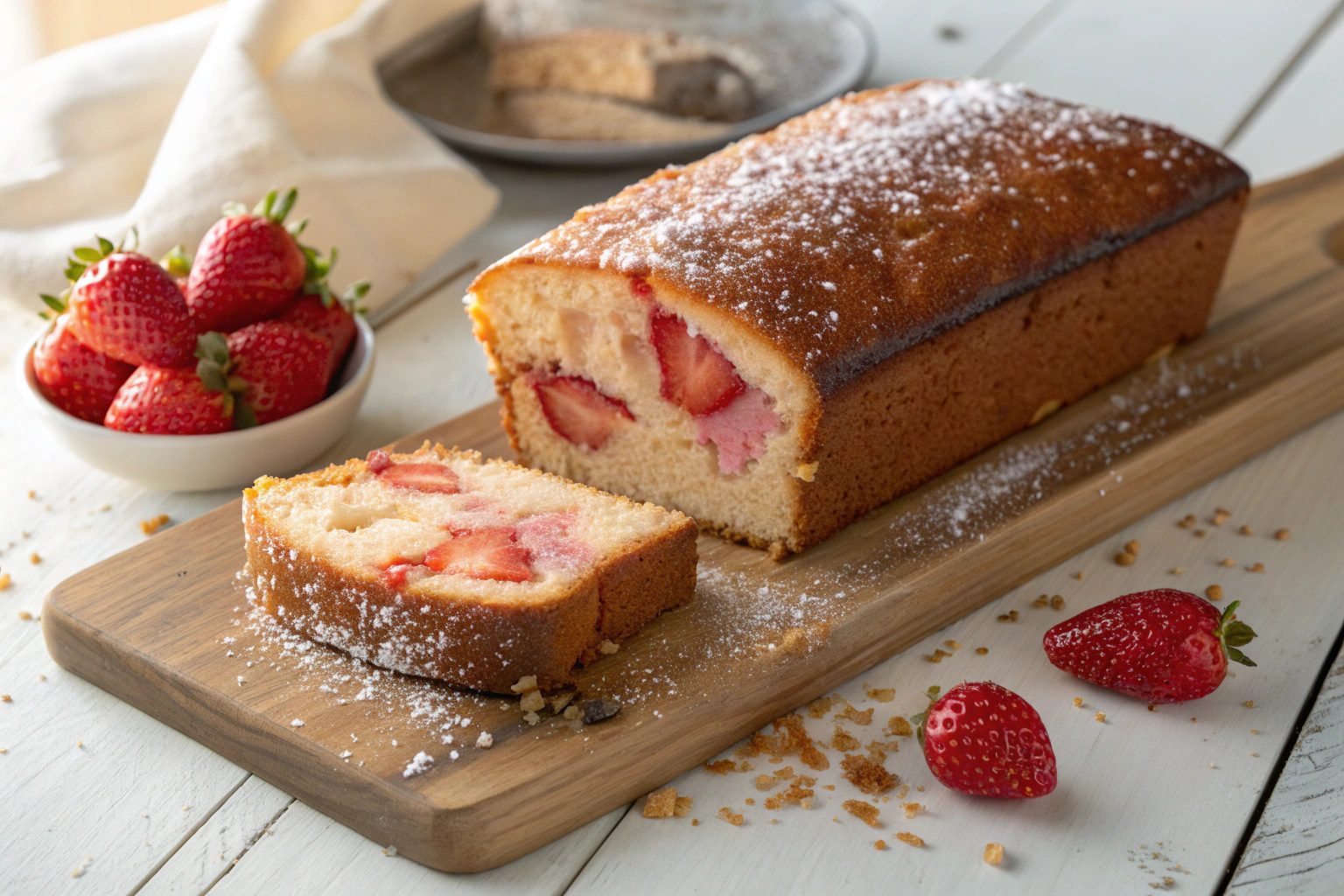 Strawberry Cake in Air Fryer