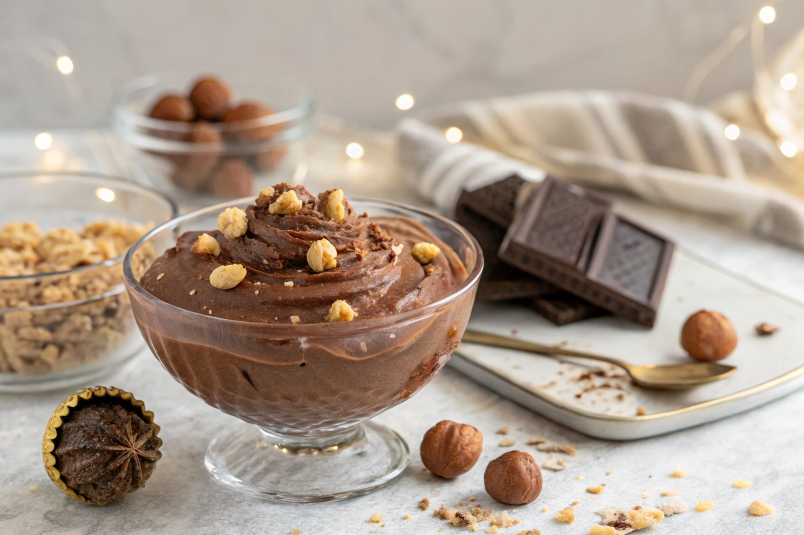 Ferrero Rocher Cream with Thermomix