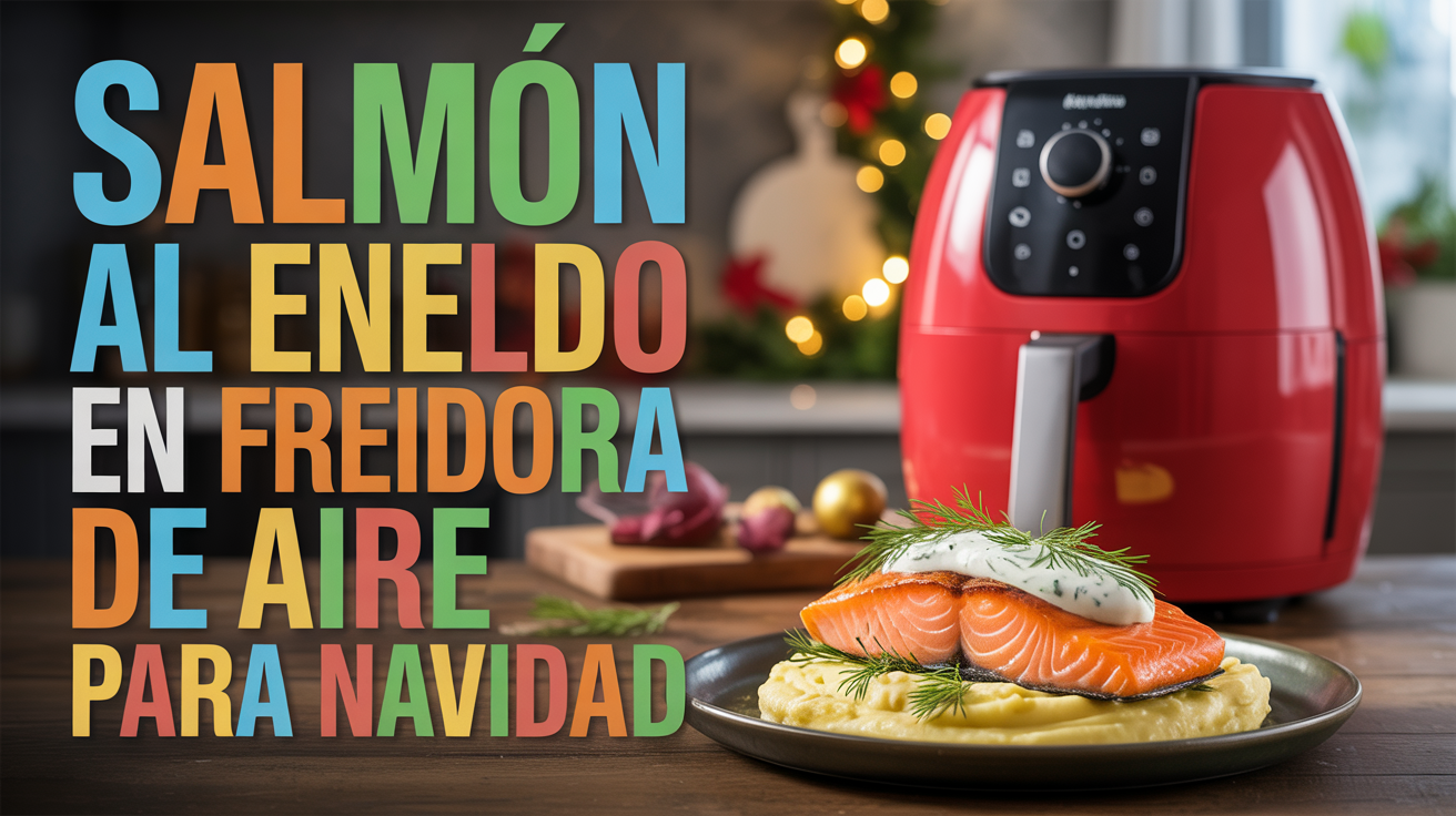 Air Fryer Dill Salmon for Christmas