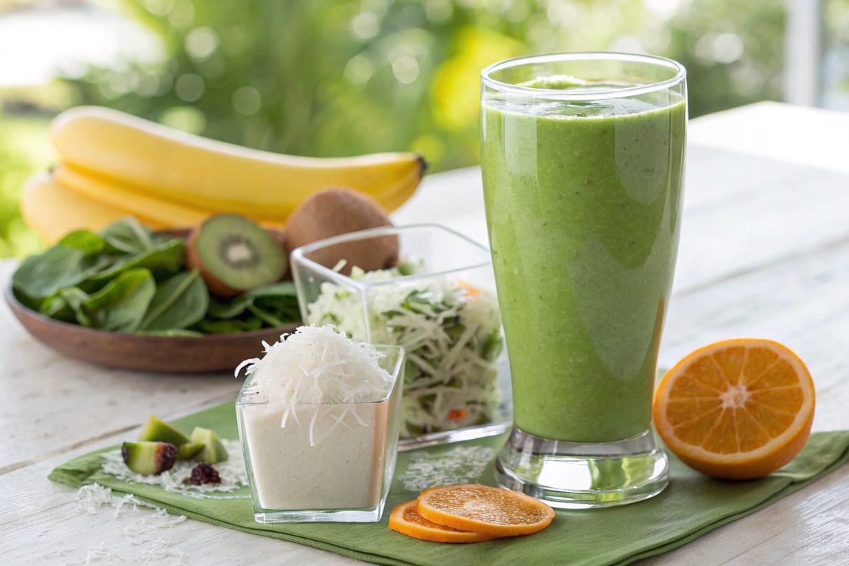 Natural Juice to Reduce Abdominal Swelling with Thermomix