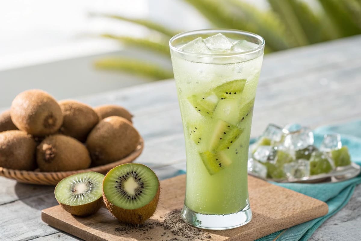 Kiwi juice with Thermomix: a natural vitamin bomb