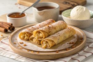 Air Fryer Apple Pie Apple Taquitos