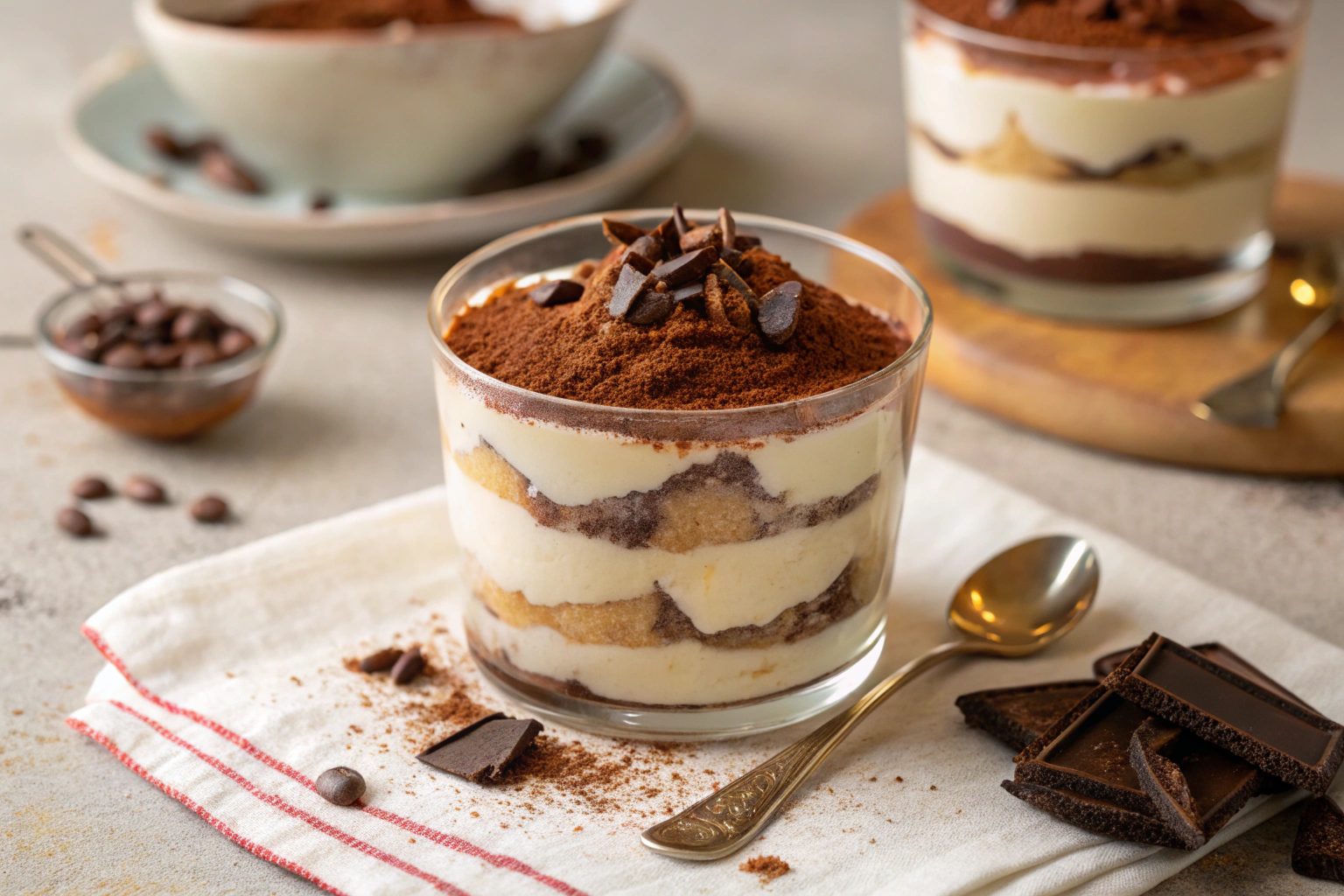 Mascarpone cream for tiramisu in Thermomix