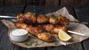 Pinchos Morunos en Air Fryer