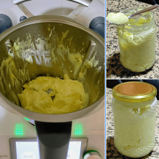Mayonnaise with a Touch of Mustard with Thermomix
