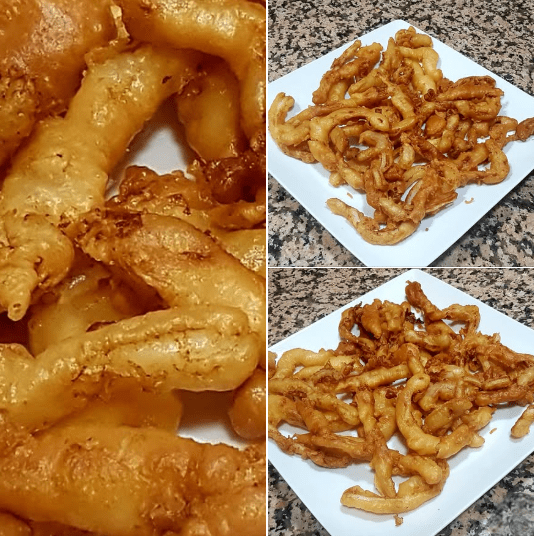Squid Strips in Tempura with Thermomix