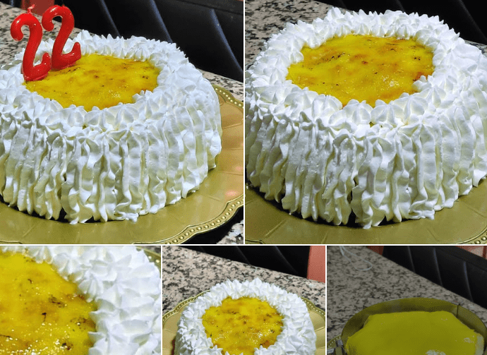 Frixuelos, cream and cream cake with Thermomix
