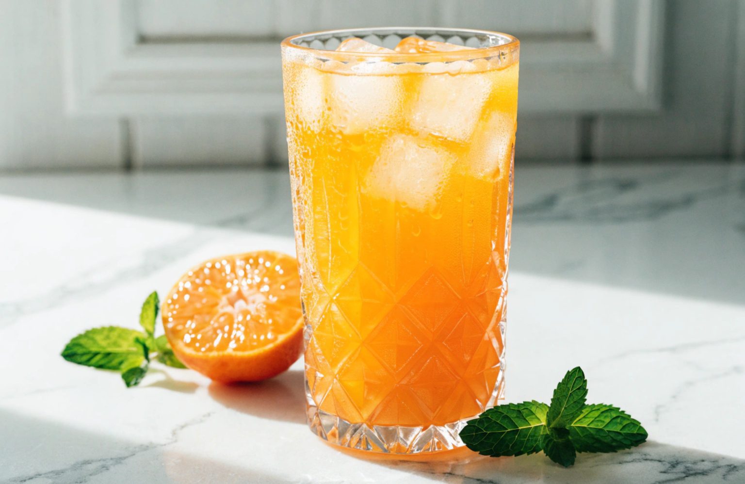 Whole Tangerine and Orange Juice with thermomix