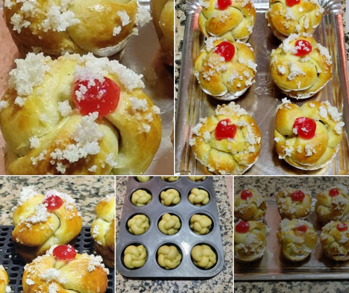 SWEET EASTER BRAIDS with thermomix