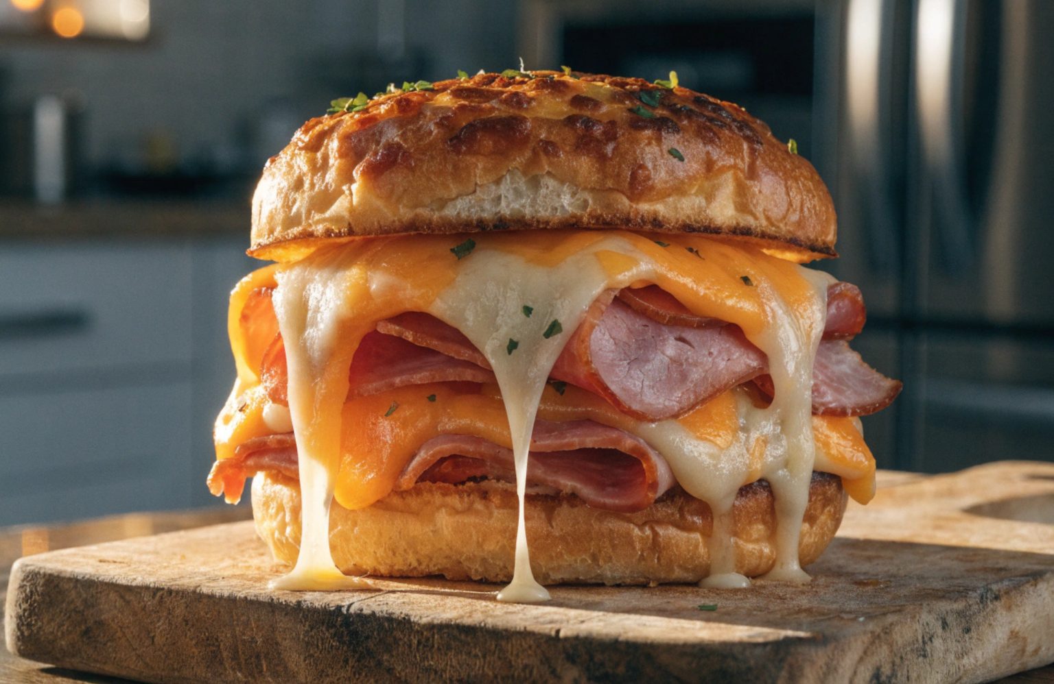 Sándwich Volcán: El Placer Crujiente que Tu Freidora de Aire Estaba Esperando