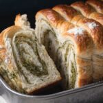 Folded Bread with Herb Butter in Thermomix